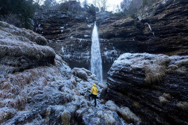 Zimski turisti se že veselijo velikega slovenskega naravnega spektakla:  "Izjemno, to morate videti!"