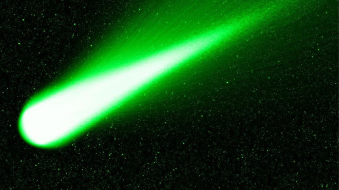 Nebo bo osvetlil komet, ki bo viden prvič po 50.000 letih (foto: Posnetek zaslona/ blog.physics-astronomy)