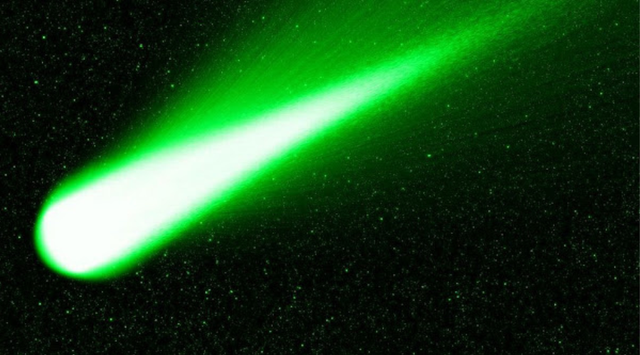 Nebo bo osvetlil komet, ki bo viden prvič po 50.000 letih (foto: Posnetek zaslona/ blog.physics-astronomy)