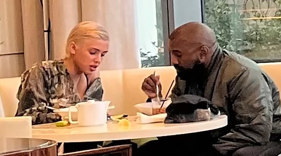 Kanye West se je na skrivaj poročil s svojo novo izbranko: izbrskali smo, kdo je skrivnostna lepotica (foto: Profimedia)