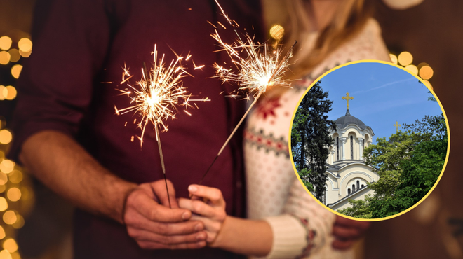 Pravoslavni verniki se tudi v Sloveniji pripravljajo na vstop v novo leto (foto: Profimedia/Bobo/fotomontaža)