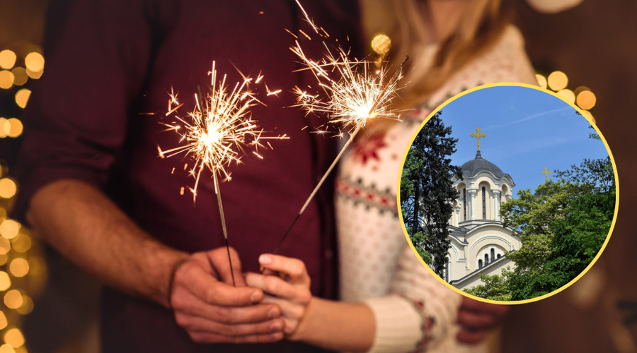 Pravoslavni verniki se tudi v Sloveniji pripravljajo na vstop v novo leto (foto: Profimedia/Bobo/fotomontaža)