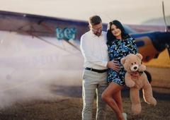 FOTO: Tako izvirno je Ana Pusovnik razkrila spol otroka