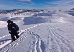 Bela podlaga vse do strehe! Poglejte, kje imajo snega že toliko, da ga je celo preveč (FOTO)