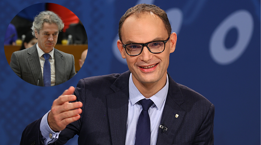 Presenečenje na političnem parketu. Kaj se dogaja z Golobom ali kako je Logarju to uspelo? (foto: Žiga Živulović jr./BOBO/fotomontaža)
