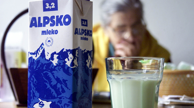 V Mercator po mleko: napočil je trenutek sprave z Ljubljanskimi mlekarnami (foto: BOBO)