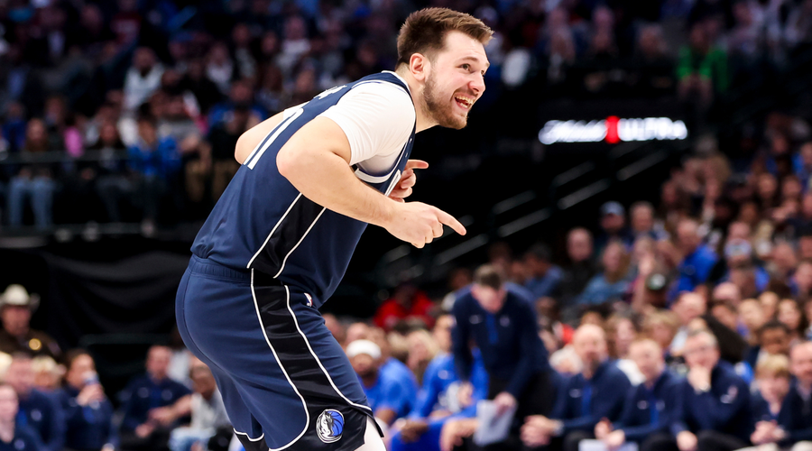 Po dveh porazih Luka Dončić ponovno blestel na ameriškem parketu (foto: Profimedia)
