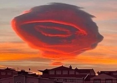 Ste že videli ta pojav na nebu? Reče se mu 'ples oblakov'