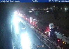 Primorska avtocesta za Brezovico proti Kopru je spet prevozna
