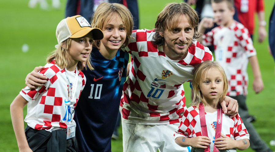 Luka Modrić razkril svoj ritual pred vstopom na igrišče: pozornost je še posebej pritegnila ta podrobnost (foto: Profimedia)