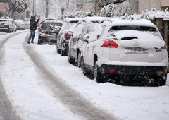 V tem delu Slovenije se sneženje še ne bo umirilo