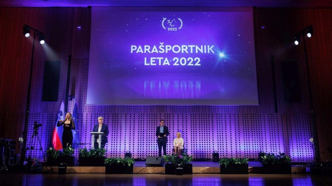 Poglejte, kdo je parašportnik leta 2022: čestitala je tudi Pirc Musarjeva (foto: Nebojša Tejić/STA)