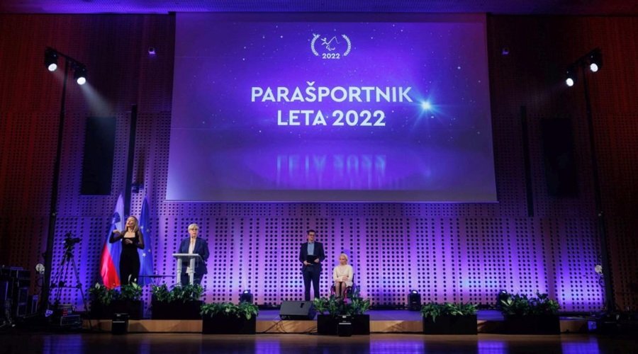 Poglejte, kdo je parašportnik leta 2022: čestitala je tudi Pirc Musarjeva (foto: Nebojša Tejić/STA)