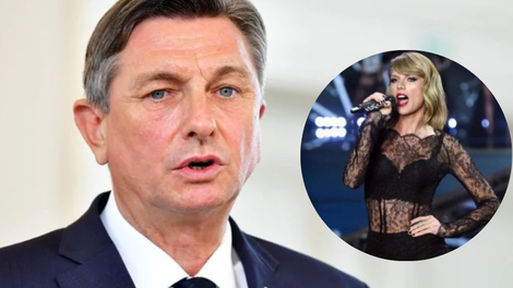 Borut Pahor: "Končno imava s Taylor Swift nekaj skupnega"