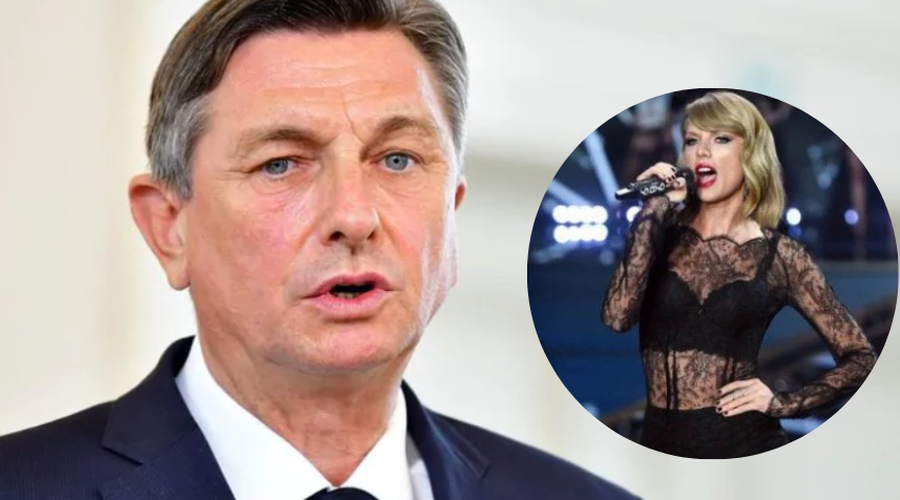 Borut Pahor: "Končno imava s Taylor Swift nekaj skupnega" (foto: Profimedia/fotomontaža)