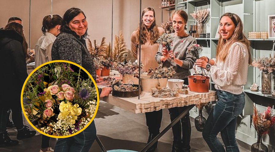 Že poznate flower therapy? Predajte se trenutku in prebudite kreativno žilico (foto: Sanjski šopek)