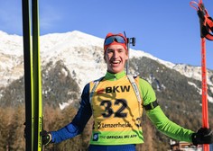 Vesela novica: slovenski biatlonec na evropskem prvenstvu poskrbel za kolajno