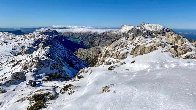 Ga še sploh prepoznate? Španski otok zaradi obilice snega primerjajo z Alpami (foto: Facebook/Aviva Laub)