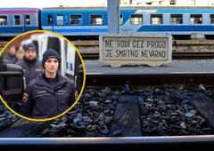 Pogumna slovenska policista s hitrim posredovanjem moškemu rešila življenje