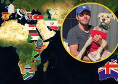 Popotnik Oliver Tič se s psičko Carlitos peš odpravlja okoli sveta: ʺNajbolj strah me je …ʺ
