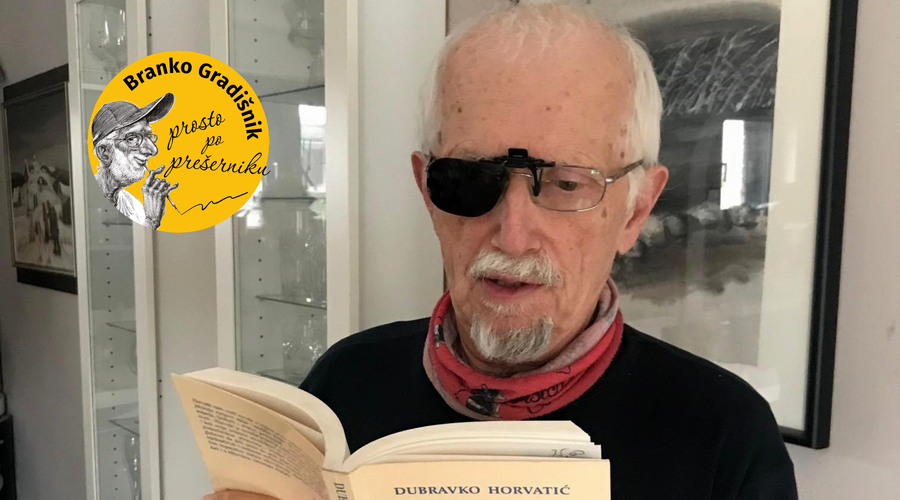 "Proti blaznosti bo treba cepiti mene in ne Schwaba – če slednji sploh obstaja" (foto: osebni arhiv Branka Gradišnika)