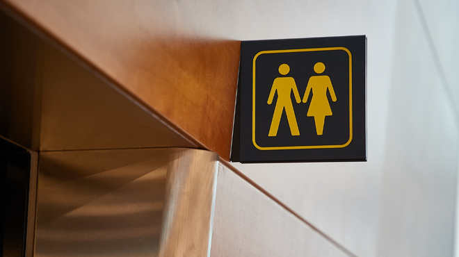Na znaku za žensko toaleto ni obleka, kot ste mislili: ugotovili smo, za kaj gre (foto: Profimedia)