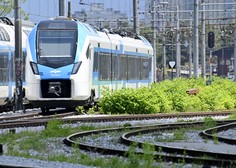Slovenske železnice: zamude vlakov so trenutno neizogibne