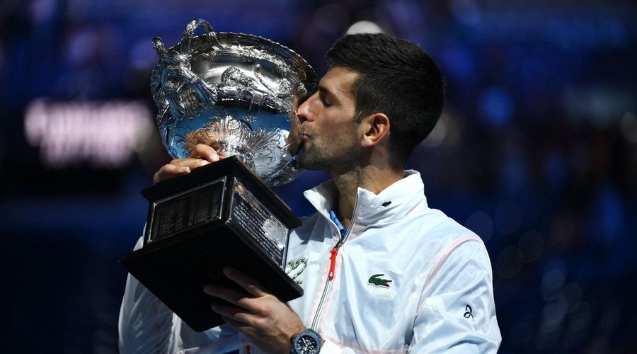 Novak Đoković v Melbournu do desete lovorike (foto: Profimedia)