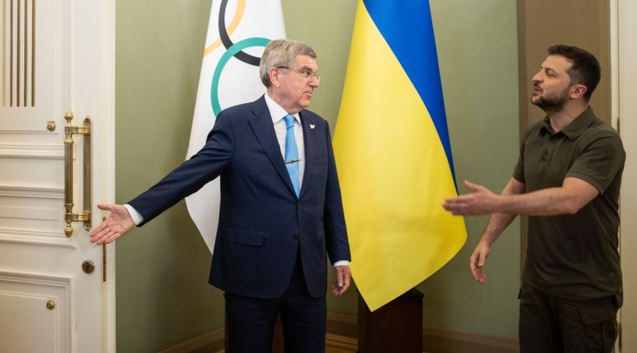 "Mednarodni olimpijski komite je promotor vojne, umorov in uničenja" (foto: Profimedia)