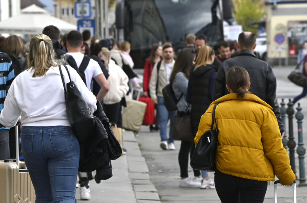 Na delo le še z avtobusom, vlakom ali kar s kombijem? (foto: Žiga Živulović jr./BOBO)