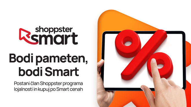 Shoppster Smart: moški so lahko pametnejši kupci (foto: shoppster, webshop, prihranki)