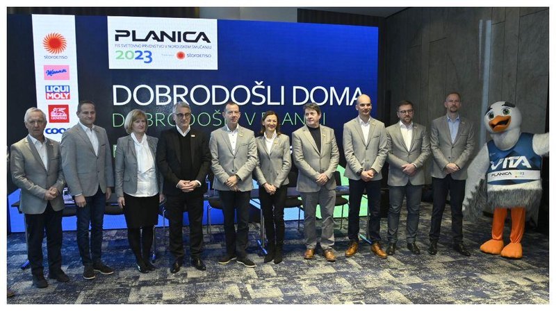 Novinarska konferenca Organizacijskega komiteja Planica 2023