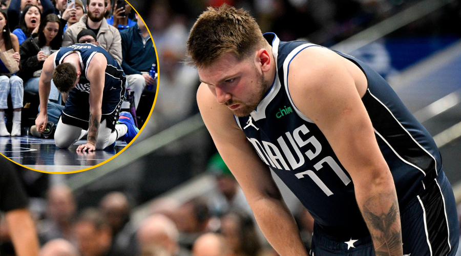 Luka Dončić zakričal od bolečine in frustracije: med tekmo odšepal v slačilnico (VIDEO) (foto: Profimedia/fotomontaža)