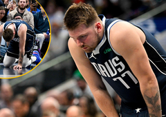 Luka Dončić zakričal od bolečine in frustracije: med tekmo odšepal v slačilnico (VIDEO)