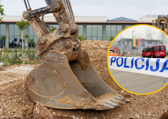 Tragedija na slovenskem gradbišču: moški podlegel poškodbam