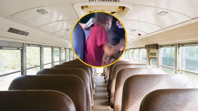 Grozljivo! Najstnika na avtobusu brutalno pretepla devetletno deklico (pozor, posnetek pretrese) (foto: Profimedia/Twitter/Andy Ngo/posnetek zaslona/fotomontaža)