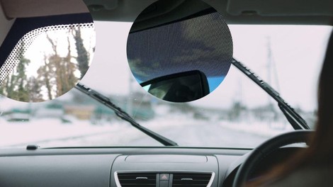 Ste vedeli, da imajo črne pike na sprednjem avtomobilskem steklu pomembno funkcijo?