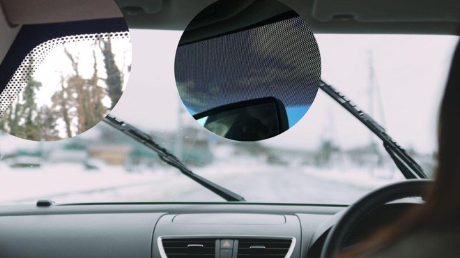 Ste vedeli, da imajo črne pike na sprednjem avtomobilskem steklu pomembno funkcijo? (foto: Profimedia/Gaadify/fotomontaža)