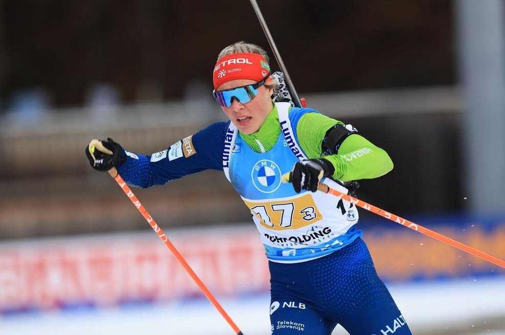 Anamarija Lampič je sprejela končno odločitev o nastopu na svetovnem prvenstvu v Planici (foto: Instagram/Anamarija Lampič)