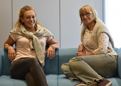 Mama Ilke Štuhec pristala v bolnišnici