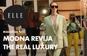 Modna revija The Real Luxury na dogodku Magična noč v središču Ljubljane