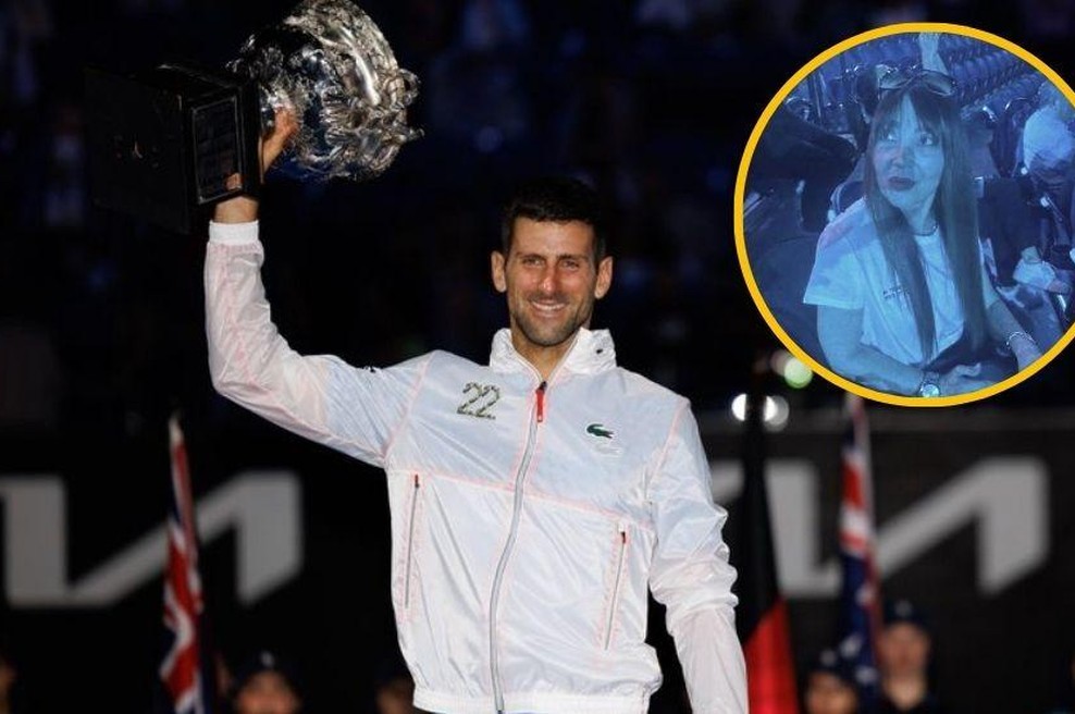 Misteriozna srbska zdravnica 'kriva', da se je Novak Đoković veselil zmage v Avstraliji (foto: Profimedia/Sportal Srbija/fotomontaža)