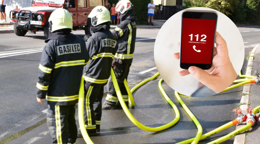 Koliko Slovencev letno pokliče na 112? (foto: Žiga Živulovič jr./Bobo/Profimedia/fotomontaža)