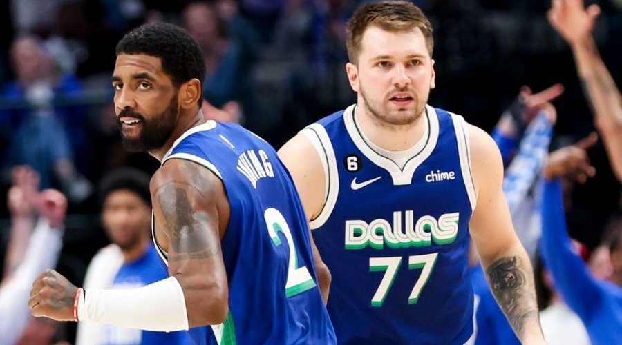 Dvorana je pokala po šivih, zvezdnika Luka Dončić in Kyrie Irving sta zadevala kot v transu, na koncu pa ... (foto: Profimedia)