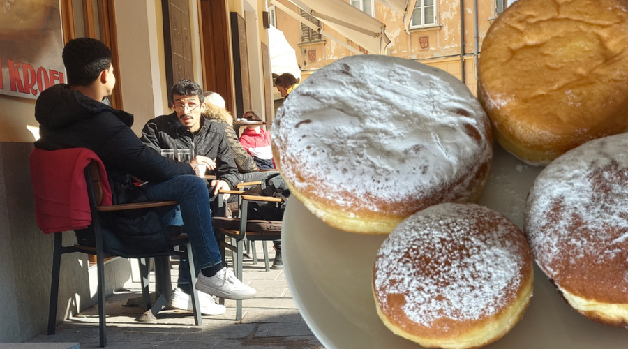 Ste opazili gnečo pred priljubljeno ljubljansko slaščičarno? Tudi mi smo stali v vrsti za krofe in ugotovili, da ... (foto: Uredništvo/fotomontaža)