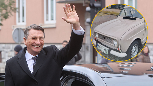 Vemo, kje je bil Pahor, ko je naznanil novega lastnika svoje katrce (ne, ni bil v udobju domačega kavča)