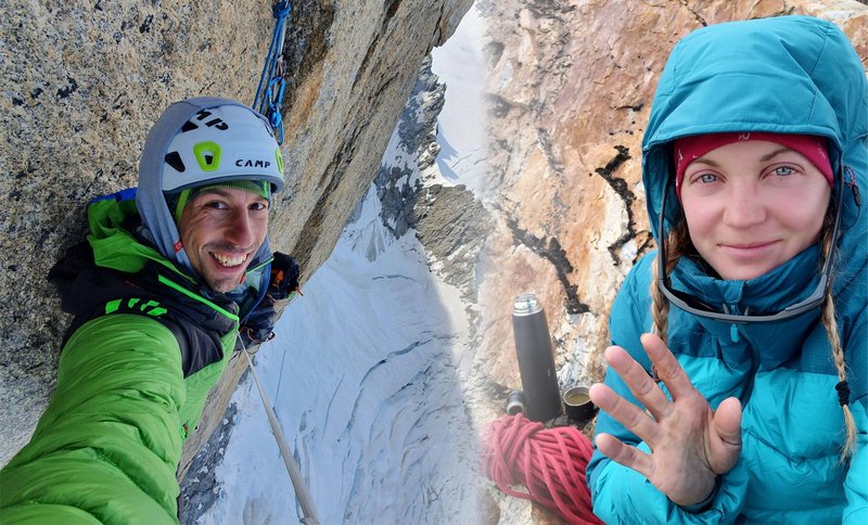 Naj alpinista sta Luka Stražar in Anja Petek.