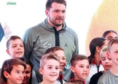 Luka Dončić navdušil tiste, ki se šele učijo košarkarske "abecede"
