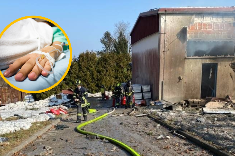 Vsa Slovenija je v mislih bila z njima: kakšno je zdravstveno stanje hudo poškodovanih moških v eksploziji na Vrhniki? (foto: N1/Profimedia/fotomontaža)