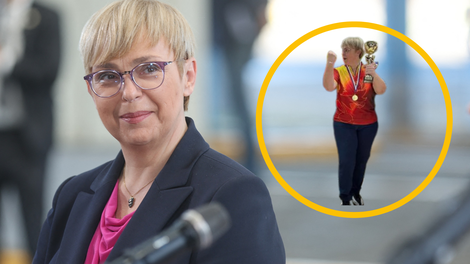 Čeprav ni trenirala, je Pirc Musarjeva postala državna prvakinja